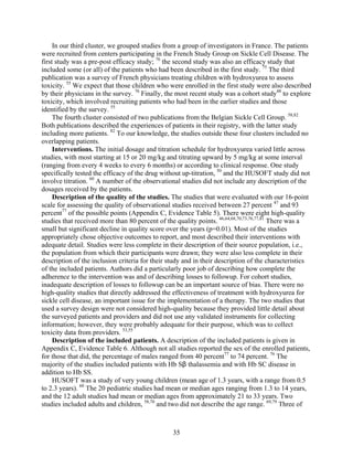 Hydroxyurea for the treatment of sickle cell disease2 | PDF