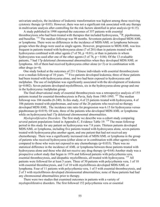 Hydroxyurea for the treatment of sickle cell disease2 | PDF