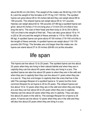 Hyena book for lucas seltzer google docs | PDF