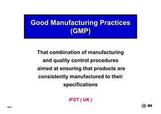 Gmp Ghp Examples Hygienic and production practices . pdf | PDF