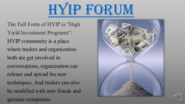 Forex high yield investment