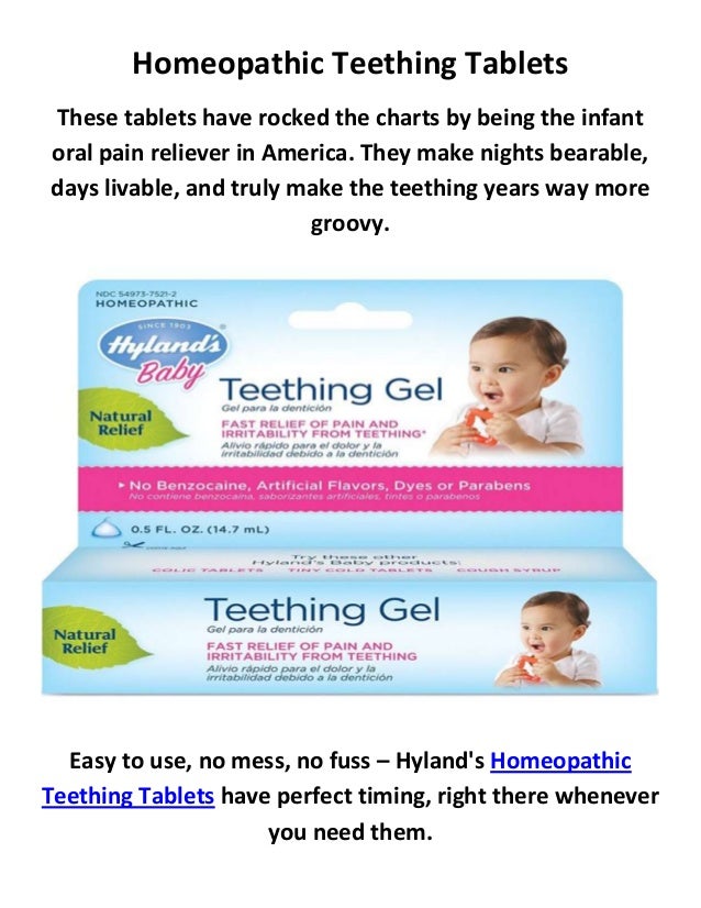 Hyland's Homeopathic Teething Tablets