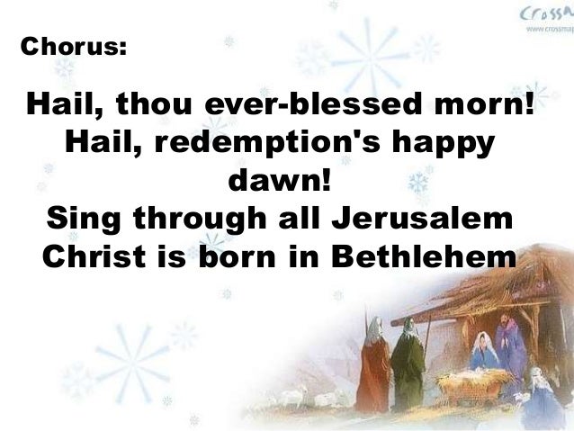 Hymn For Christmas Day