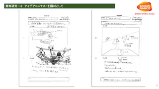 資料研究－２ アイデアコンテストを題材として
27
 
