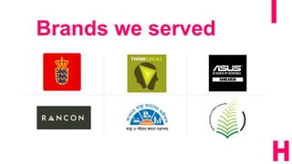 10
Brands we served
 