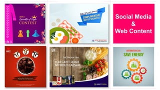 14
Social Media
&
Web Content
 