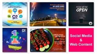 15
Social Media
&
Web Content
 