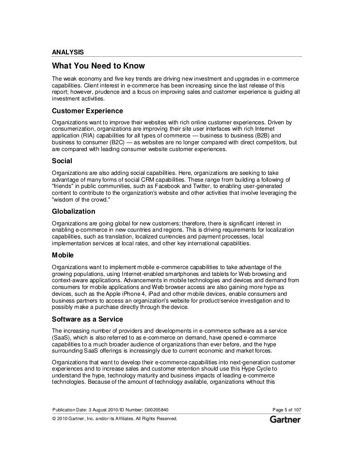 The impact of e business on customer service essay example