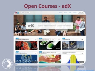 Open Courses - edX
https://www.edx.org/courses
 