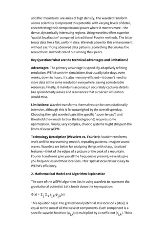 Wavelet Model Question Paper Hyper-Efficient Wavelet Transformation for Planetary Ring Particle ...