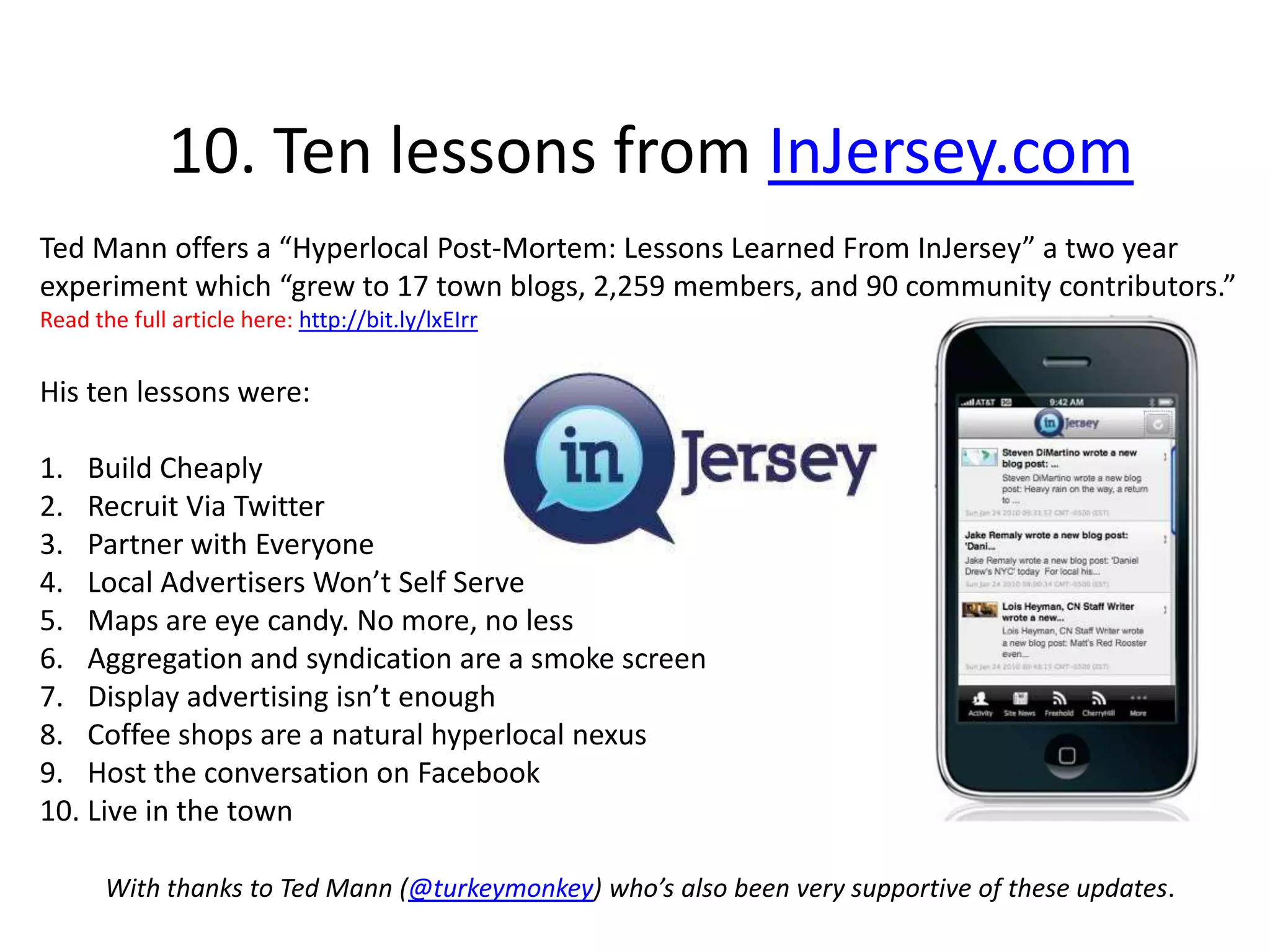 As a result the company also revised its IPO prospectus, so that Groupon now reports 2010 losses as $181m, as opposed to 	$60.6m using ACSOI. 	Source: http://reut.rs/nGNPQhLocation based social network Loopt has announced a partnership	with Groupon in Chicago, New York, and San Francisco.Groupon Now!™ means Loopt users can now receive alerts when 	there’s a live deal nearby.					Source: http://bit.ly/noO92U
