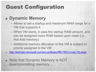 Hyper-V Best Practices & Tips and Tricks | PDF