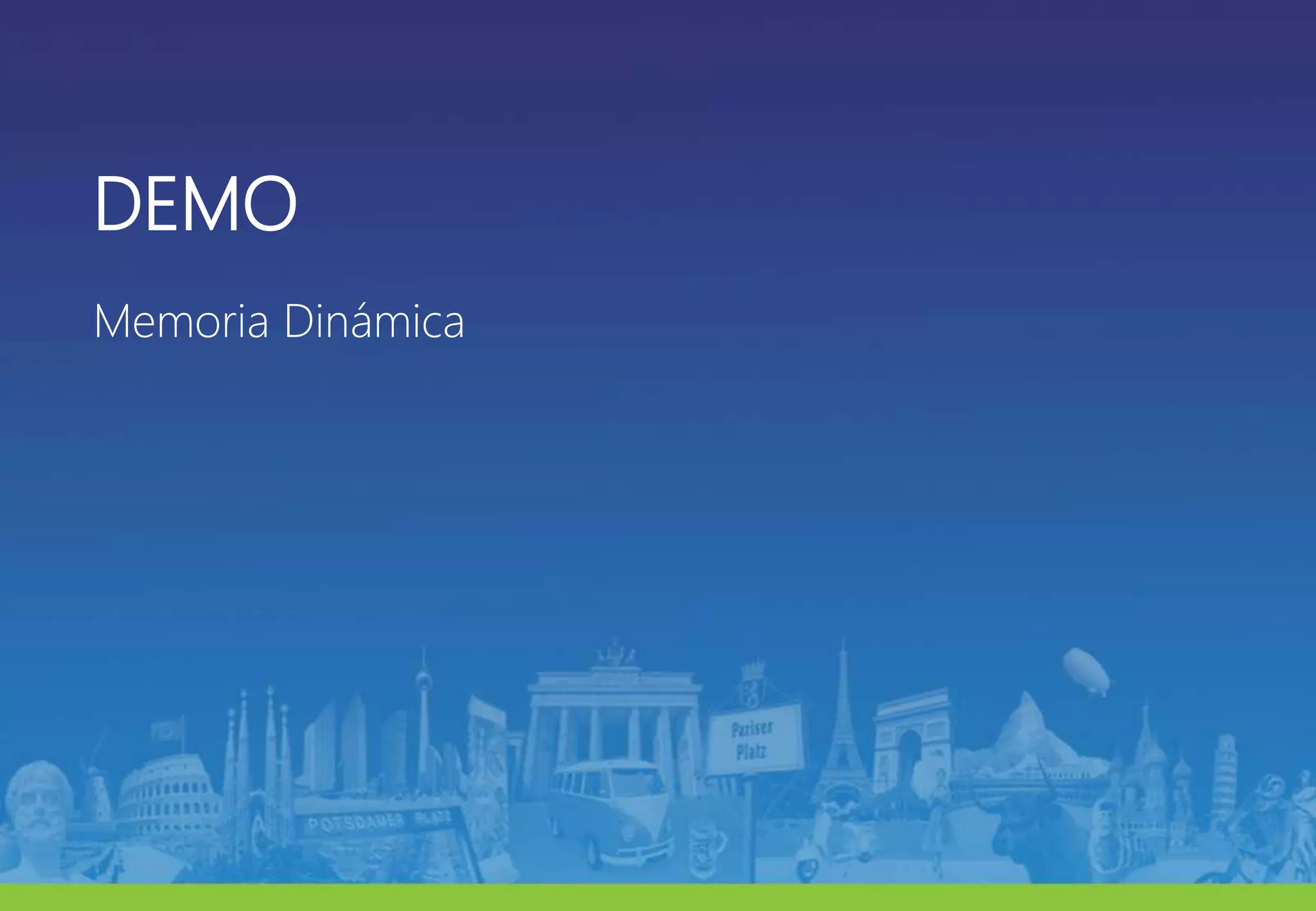 DEMOMemoria Dinámica