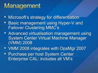 Hyper V R2 Deep Dive