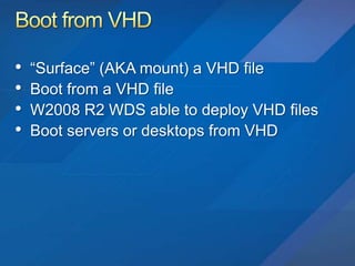 Hyper V R2 Deep Dive