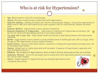 Hyper Tension A Silent killer