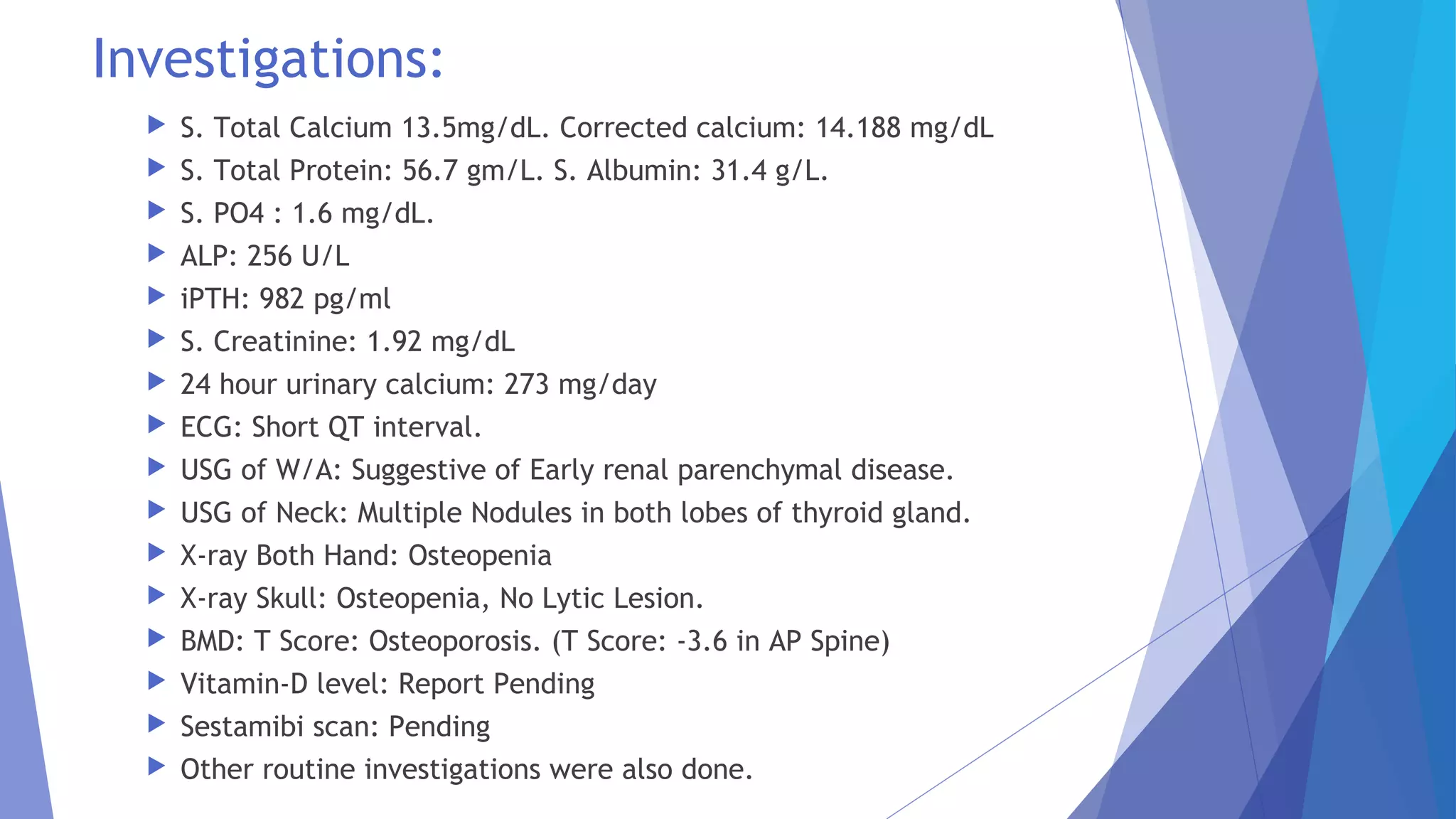 Hypercalcemia | PPT