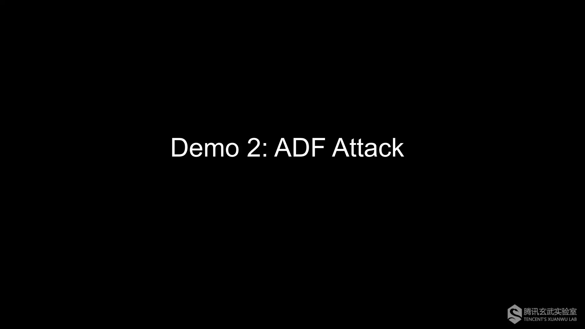Demo 2: ADF Attack
 