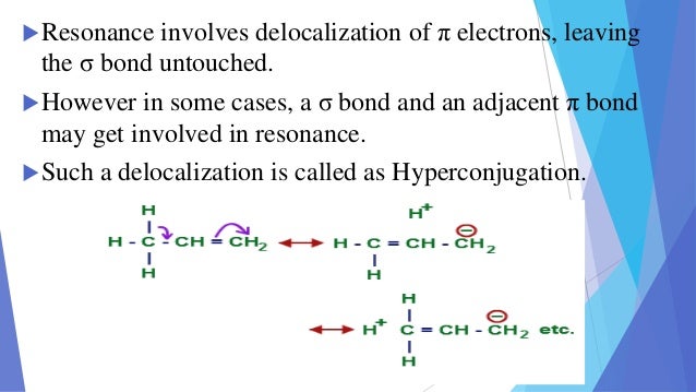 Hyperconjugation - organic chemistry