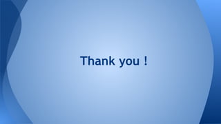 Thank you !
 