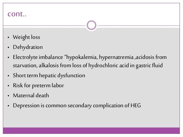 Hyper emesis gravidarum