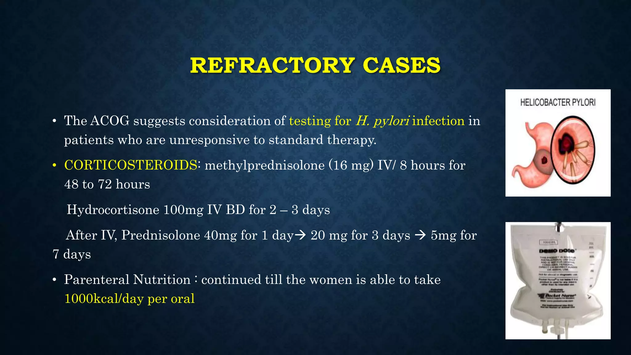 Hyperemesis gravidarum | PPTX