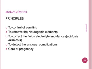 Hyperemis gravidarum