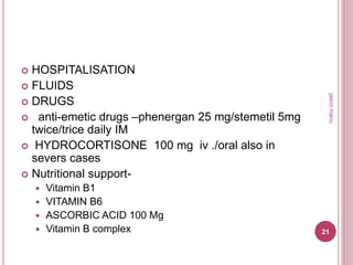 Hyperemis gravidarum