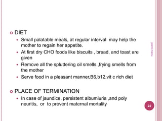 Hyperemis gravidarum