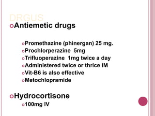 Hyperemis gravidarum