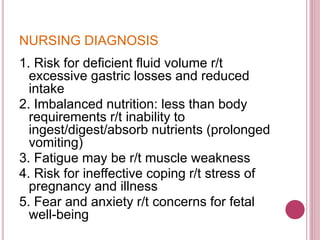 Hyperemis gravidarum