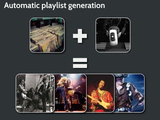 Automatic playlist generation
 