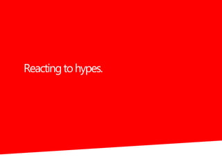 Hyper! Hyper!! How to deal with trends, fads and constant change Slide 24