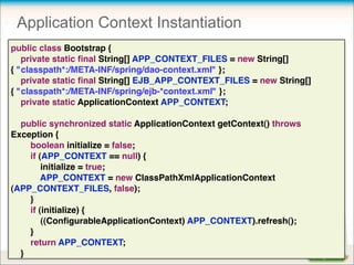 Case Study: Migrating Hyperic from EJB to Spring from JBoss to Apache ...