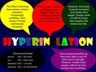 Hyperinflation | PPT