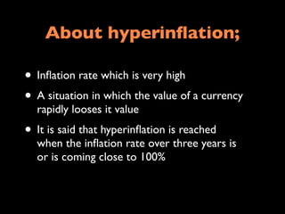 Hyperinflation | ZIP