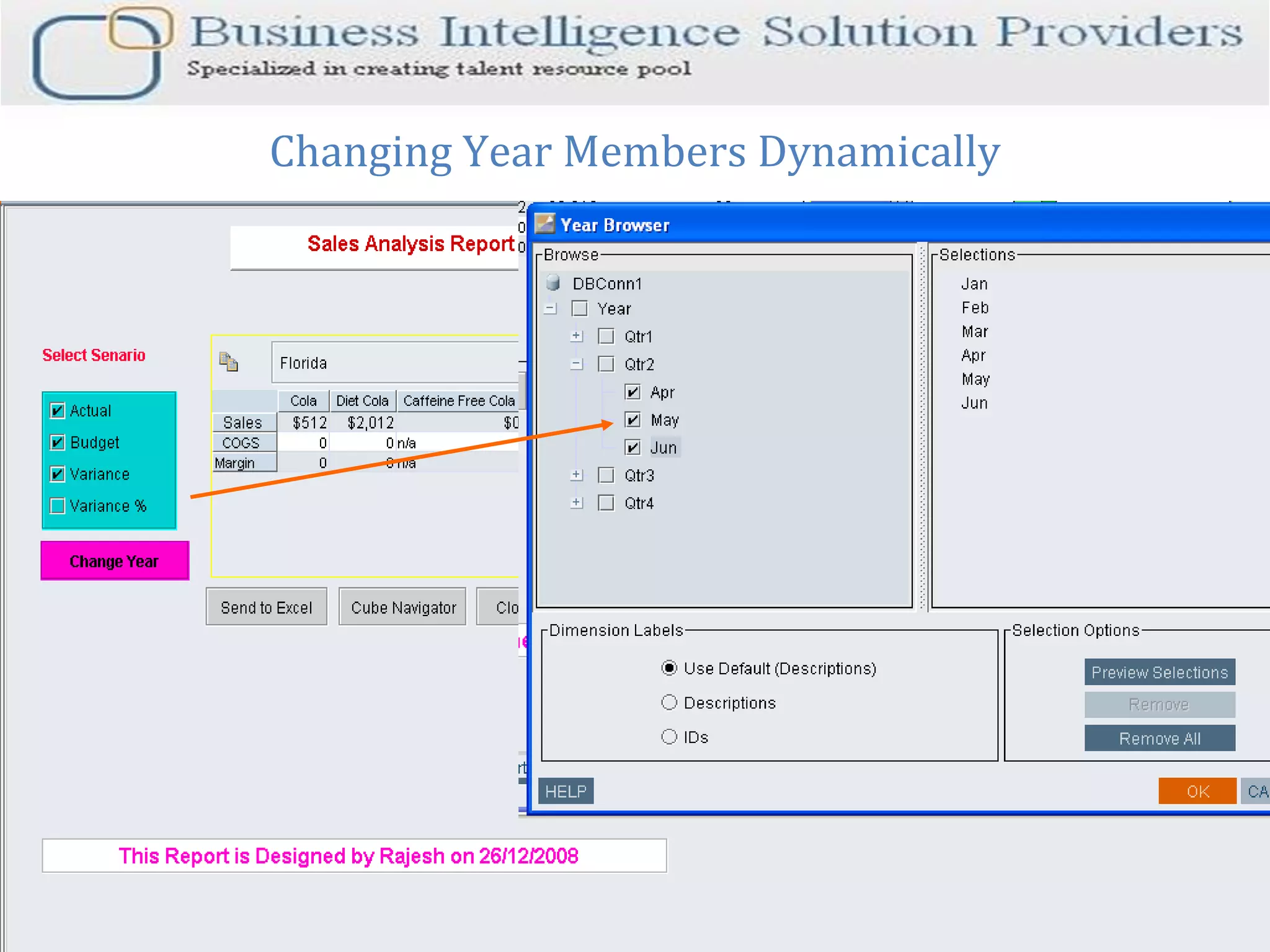 Changing Year Members Dynamically 