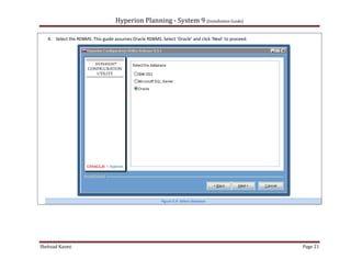 Hyperion Planning System 9 Installation Guide | PDF