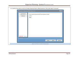 Hyperion Planning System 9 Installation Guide | PDF