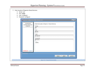 Hyperion Planning System 9 Installation Guide | PDF