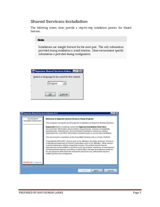 Hyperion planning installation 9.3.1 | PDF