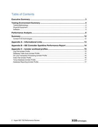 ISE 730 flash enabled Hybrid Storage Array, 60,000 IOPS @ full capacity ...