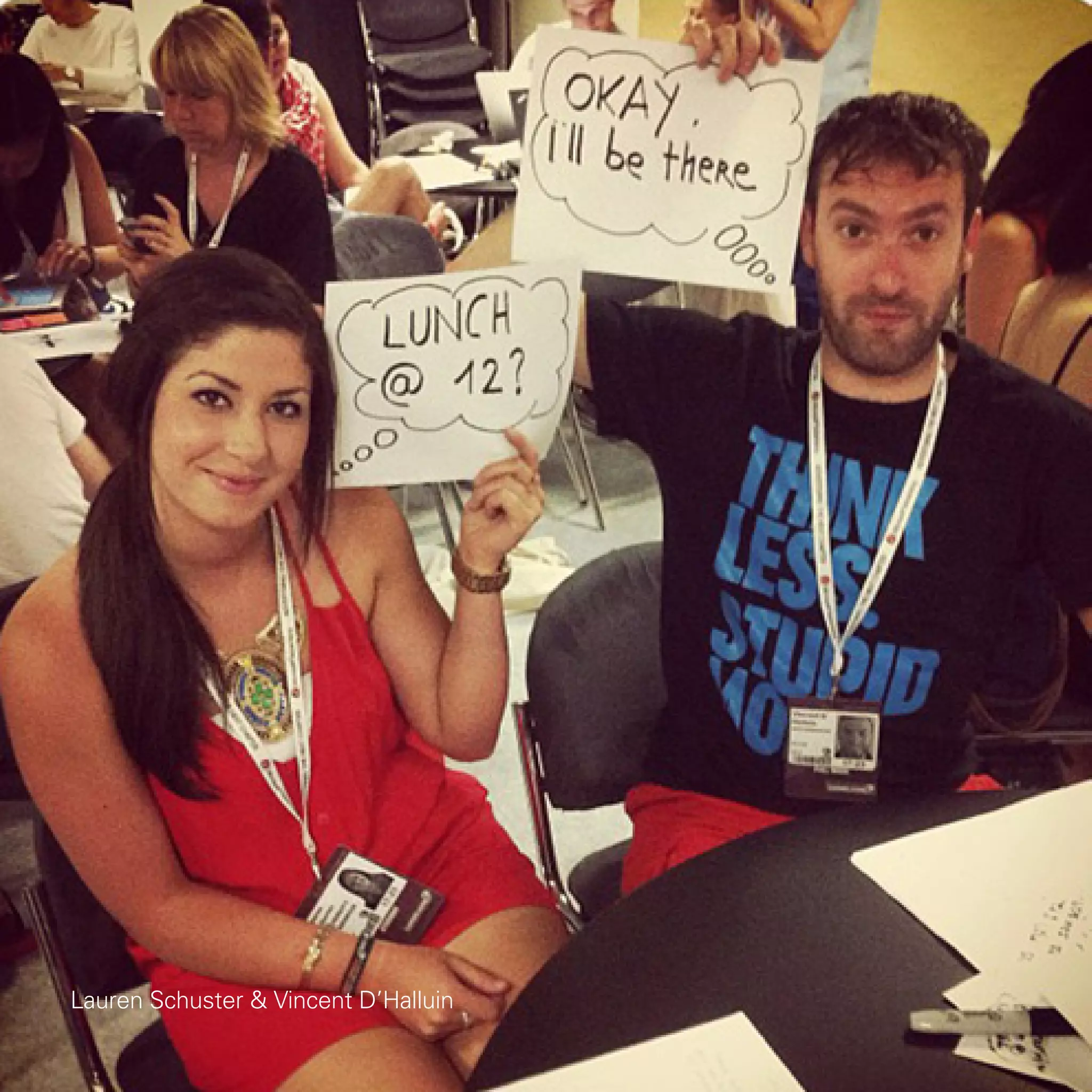 Lauren Schuster & Vincent D’Halluin
26
 