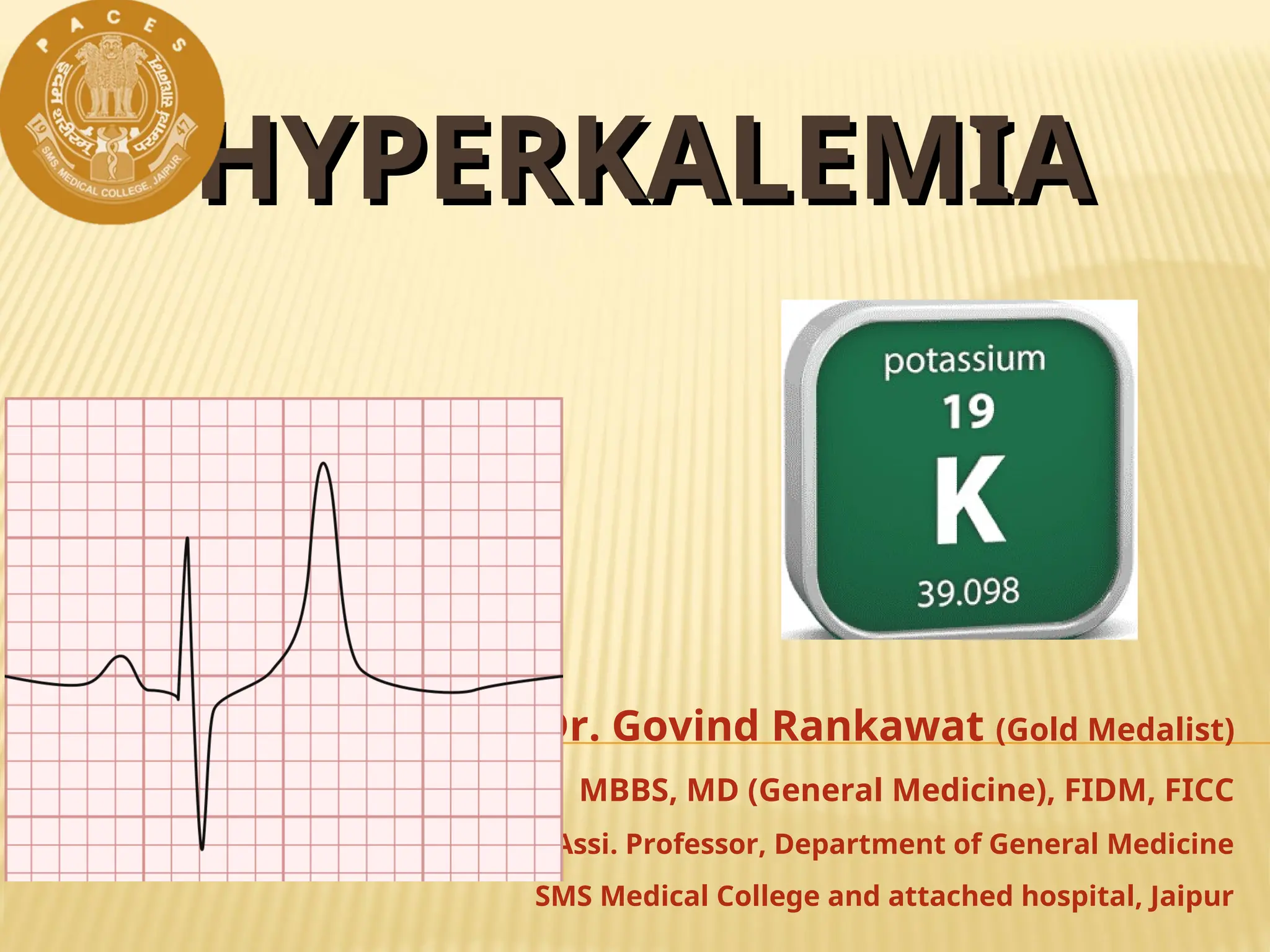 Hyperkalemia clinical manifestations and | PPT