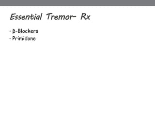 Hyperkinetic Motor Disorders.pptx