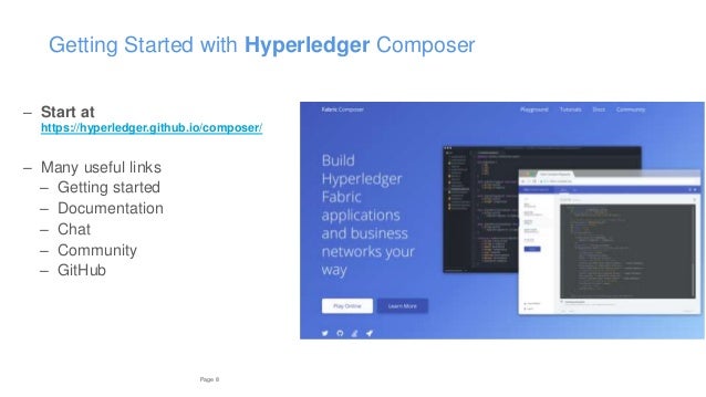 Hyperledger Composer Update 2017-04-05