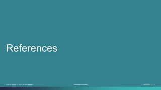 ISEM4035 81© 2019 Daniel K.C. Chan. All rights reserved.
References
Hyperledger Overview
 