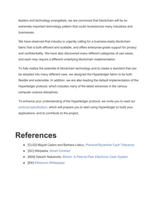 Hyperledger whitepaper | PDF