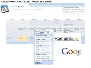 4. QUE FAIRE > 4. OUTILLER... POUR LES AUTRES 
