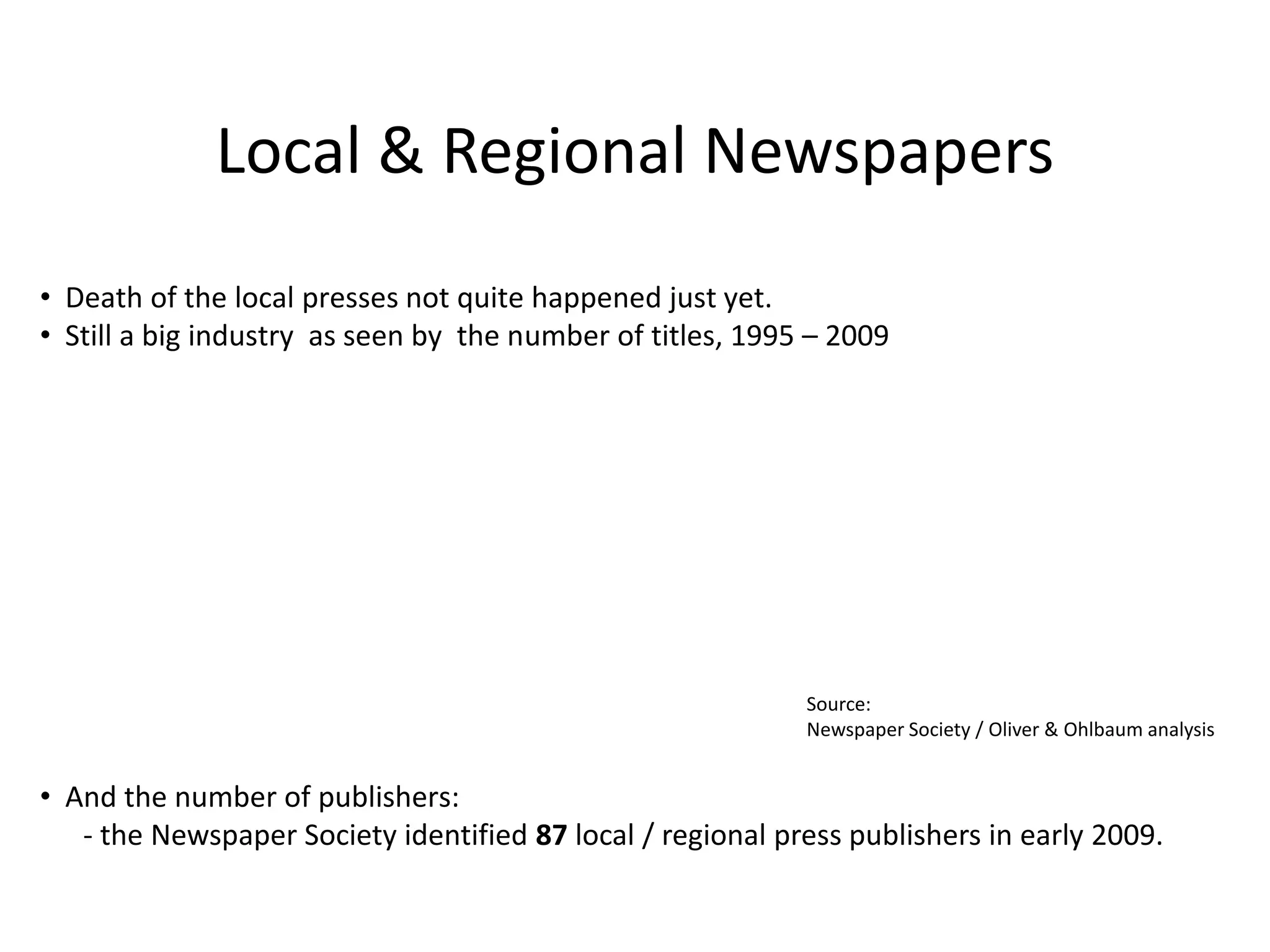 News or content pertaining to a town, village or small community.Geographically smaller than traditional broadcast regions.Comes in many different shapes and sizes.Professional.Citizen run/produced.Hybrid.Aggregator/Automated.Sometimes also referred to as ‘ultra-local’ or 	community media.And on all platforms: TV, Radio, Print and Web.